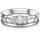 Glanzstücke München Ring Sterling Silber Zirkonia in silber | Gr.: 58
