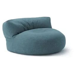 Lumaland Sitzsack-Sofa Interior Line 320l - 90 x 50 cm - Aqua