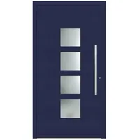 KNOCK Aluminium-Haustür »Marte«, stahlblau