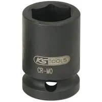 KS Tools 1/2" Sechskant-Kraft-Stecknuss, kurz, 1.1/4"