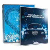 Rund ums Auto Adventskalender 2025 mit 24 nützlichen für Autozubehör-Produkten, Reinigungstüchern, Spanngurten, USB-Adapter, für Männer und H...