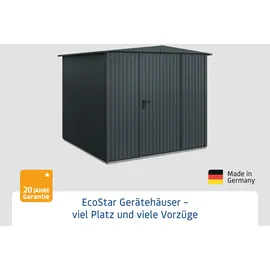 EcoStar Trend-S 2,38 x 2,38 m Anthrazitgrau