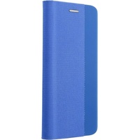 KönigDesign Hülle, kompatibel mit Samsung Galaxy A21s Kunstleder Handyhülle - Handy Case Blau