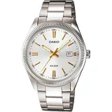 Casio Collection MTP-1302D-7A2VDF Herrenuhr - Gold/Weiß/Silber