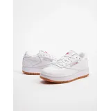 stylische Reebok Herren Sneaker Kordelzug Rippbündchen Weiß - 36