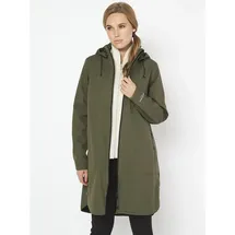 Ilse Jacobsen HORNBÆK | RAIN128 | Regenmantel | Dehnbare Soft-Shell-Material | 3-Lagen Komposition | 100% Polyester | Army | 36