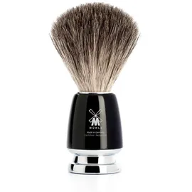 MÜHLE Rasierpinsel Rytmo Dachshaar Edelharzgriff schwarz