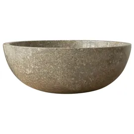 Tikamoon Waschbecken Aufsatzwaschbecken 40 x 15 cm