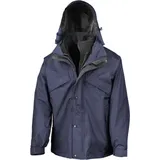 Result 3-in-1 Jacket with Fleece Jacket-Navy-3XL