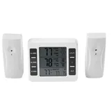 Kühlschrank Thermometer Wireless LCD Digital Freezer Thermometer mit akustischen Alarm Zurück Magnetische für Home/Küche / Büro