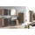 Held Midischrank Varese 65 x 130 cm Eiche grau