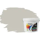 RyFo Colors Silikonharz Fassadenfarbe Lotuseffekt Trend Mondgrau 3l - bunte Fassadenfarbe, weitere Grau Farbtöne und Größen erhältlich, Deckkraft Klasse 1