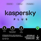 Kaspersky Lab Kaspersky Plus 5 User, 2 Jahre, ESD (multilingual) (Multi-Device) (KL1042GDEDS)