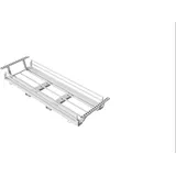 Twin-Transportpalette für 30 Bauzäune und Füße