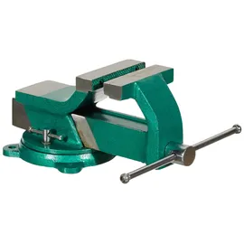 Brüder Mannesmann Werkzeuge Schraubstock Metall 100 mm Grün