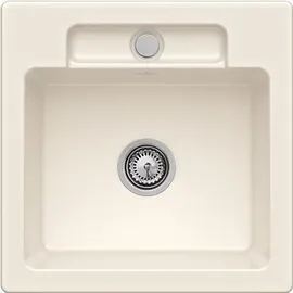 Villeroy & Boch Siluet 50 S flat crema + Excenterbetätigung