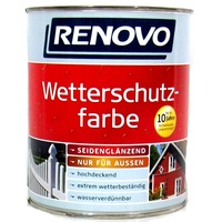 Renovo Wetterschutzfarbe 1015 hellelfenb. 2,5 Ltr