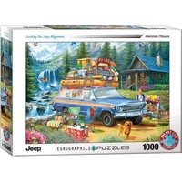 Eurographics 6000-5867 - American Classics, Jeep, Loading the Wagoneer, Puzzle, 1000 Teile