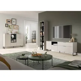 Möbel Boss Noida Stauraumregal 192 x 45 x 35 cm Beige
