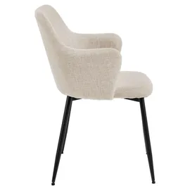 Actona 2er-Set Actona Stuhl Ilsa Stoff Beige