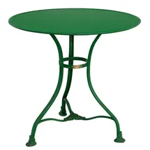 Casa Padrino Jugendstil Gartentisch Ø 60 x 70 cm Grün