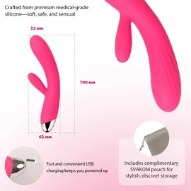SVAKOM Angel Intelligent Warming Vibrator