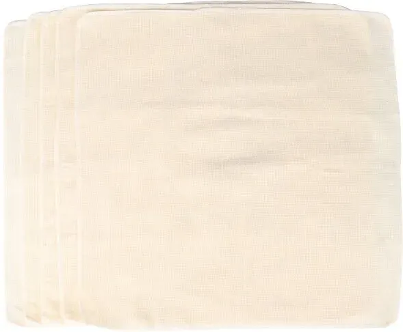 BJ Verschlüsseltes quadratisches Dampftuch – 36 x 36 cm, 5er-Pack
