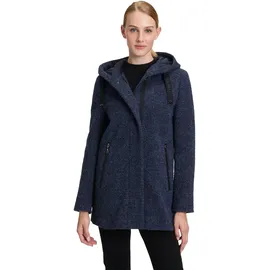 GIL BRET Wolljacke mit Kapuze in Moonlight Blue melange), | Gr.: 44