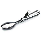 Lacor 62353 Servierlöffel für Gürtelclip, Edelstahl, Grau, 27 x 9 x 5 cm