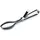 Lacor 62353 Servierlöffel für Gürtelclip, Edelstahl, Grau, 27 x 9 x 5 cm