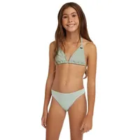 O'Neill Triangel-Bikini Kinder Grau/Grün 176
