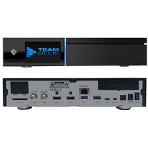 GiGaBlue UHD Quad 4K Pro Linux E2 Receiver (PVR-Ready, WiFi, Gigabit-LAN, Bluetooth) 500GB) SSD 2x DVB-S2 FBC