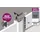 Ambiente Home Alu-Zaun Paneel 120 x 180 cm Aluminium