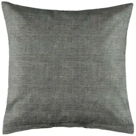 Esprit 2er- Set: Renforcé-Kissenhüllen "E-Harp" in Anthrazit | Gr.: 80x80 cm