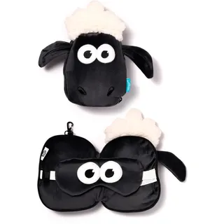 relaxeazzz Shaun das Schaf Reisekissen & Schlafmaske