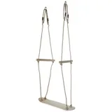 Greenmill Einzelschaukel GR0157, (1-tlg), Holz-Skateboard-Schaukel für bis zu 70kg braun