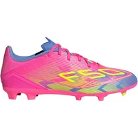 Adidas F50 League FG/MG - Lucid pink/lucid lemon/blue Fusion