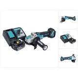 Makita DGA 521 RF1X1 Akku Winkelschleifer 18 V 125 mm X-LOCK Brushless + 1x Akku 3,0 Ah + Ladegerät