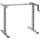 Maclean Brackets Schreibtisch MC-790 Grau