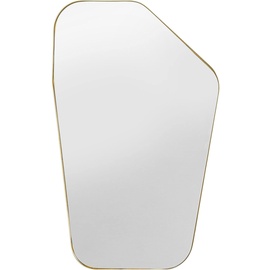 Kare Design Spiegel Shape Brass, Gold, Wanddekoration, hochwertig, Wandmontage, 64x945cm