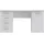 Forte Schreibtisch Netta Weiß