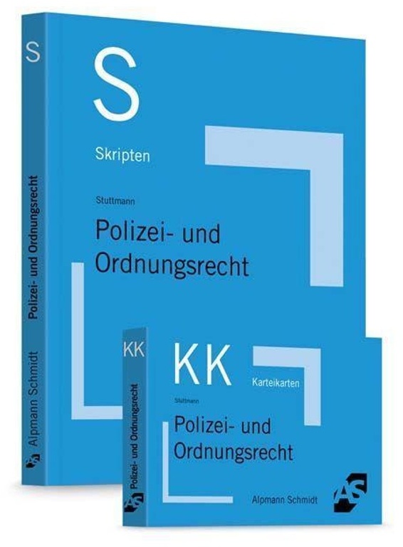 Bundle Stuttmann Skript Polizei- Und Ordnungsrecht + Karteikarten Polizei- Und Ordnungsrecht, Kartoniert (TB)