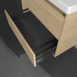 Villeroy & Boch Waschtischunterschrank 2 Auszüge 77,2 x 59,6 x 43,9 cm Nordic Oak