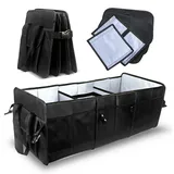 M Mcomboo Kofferraumtasche Aufbewahrungsbox Faltbare Multifunktionsbox Oxfordstoff