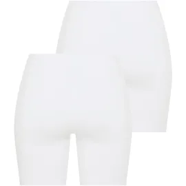 Ysabel Mora Lange Unterhose 2 St. Weiß L