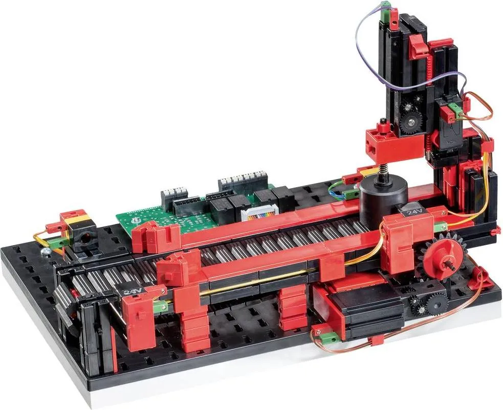 Fischertechnik Stanzmaschine mit Transportband 24V + Arduino PLC Starter Kit Simulationsmodell 24V, Entwicklungsboard Zubehör