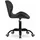 home collective Drehstuhl Leder Schwarz
