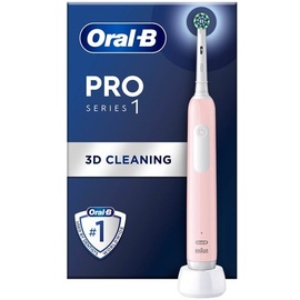 Oral B Oral-B Pro Series 1 Erwachsener Rotierende-vibrierende Zahnbürste Pink + Extra Brush Head