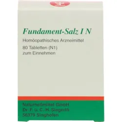 FUNDAMENT-Salz I N Tabletten 80 St