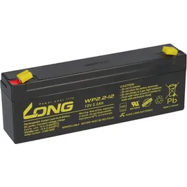 KungLong Bleiakku 12V 2200 mAh 2 St.